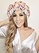 Hairosophy G CAP Multi-use Shower Cap, X Large, Waterproof and Terry Lined To Prolong and Maintain Styled Hair, Kiss Me