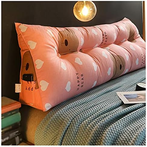 ベッドサイドクッション 畳ベッドサイド用人間工学的なソファベッドバックウェッジクッション