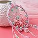 Tellpet Dreamcatcher Handmade Dream Catchers for Bedroom, Girls Gifts, Pink Colorful Feather