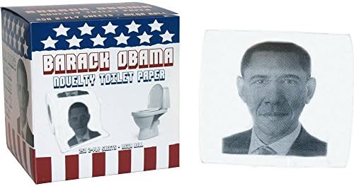 Barack Obama Novelty Toilet Paper by G33KY GIZMOZ