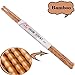 JinLi 5A Drum sticks Wood Tip Wave Bamboo Drumsticks (gray)