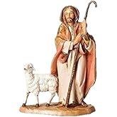 Fontanini The Good Shepherd with Sheep Italian Nativity Village Figurine