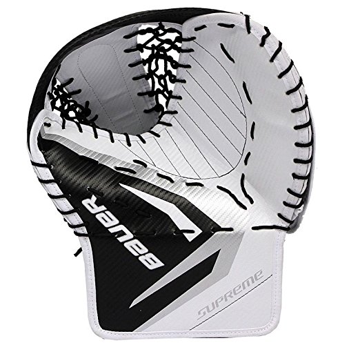 Bauer Senior Pro Series Street Hockey Goalie Trapper (Silver/Black)