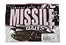 Missile Baits D Bomb, Green Pumpkin , 4.5