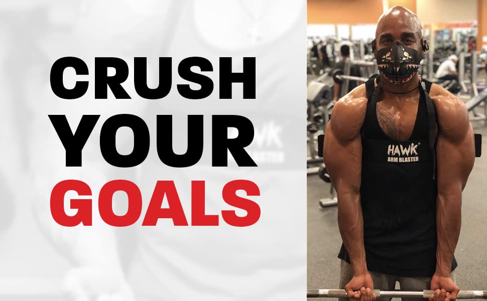 Hawk Sports Arm Blaster for Biceps & Triceps, Bicep Curl Support