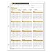 2020 Attendance Calendar - 50 Sheets/Package - On Cardstock Paper primary