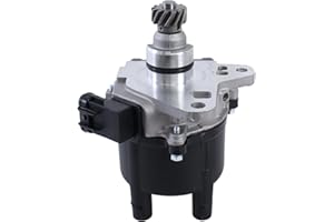 EVERESTWAY Ignition Distributor 4 Pins Compatible for 1995-1997 Toyota Tacoma T100 /1996 4Runner 2.4L 2.7L Cap and Rotor kit Replacement 19050-75020 TY42