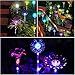 WOHOME Garden Solar Lights Outdoor,Solar Light LED Garden Decor Statues (Dandelion, Lily, Sunflower)-Multi-color Changing LED Solar Stake Lights for Garden,Patio,Backyard