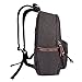 OXA Canvas Backpack School Bag Laptop Bag Computer Bag Daypack Black