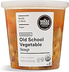 Whole Foods Market, Soup Old School Vegetable Organic, 24 Ounce