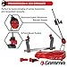 Gamma Progression 200 Stringing Machine: 360 Degree Rotation Tabletop Racquet Stringer Machines with Accessories / Racket String Tools - Strings Racquetball, Squash, Tennis or Badminton Rackets