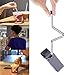 AutumnFall 2018 New Creative Design Collapsible Reusable Straw Stainless Steel Portable Foldable Straws For Outdoor Travel Home Bar (Random)