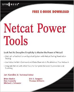 Netcat Power Tools Amazon Co Uk Giacobbi 9781597492577 Books