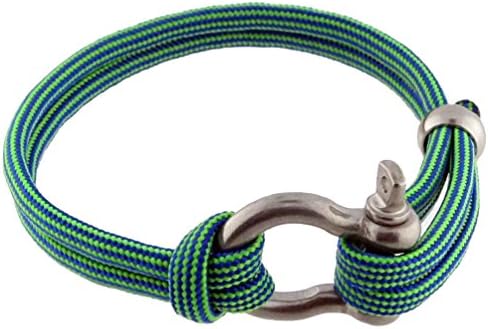 Electroshock Adjustable Shackle Nautical Bracelet