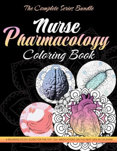 Nurse Pharmacology Coloring Book: Volume 2 - Psychiatric and