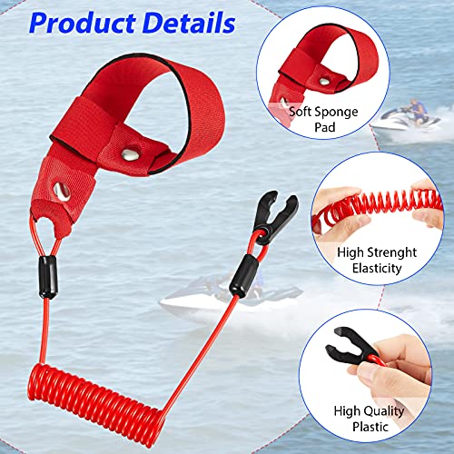 Stop Kill Safety Lanyards Floating Safety Switch Lanyards Boat Engine