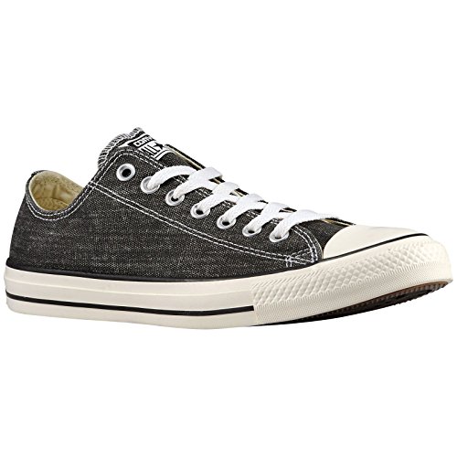 converse washed canvas black