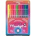 SAKURA Gelly Roll Moonlight 06 Gel Pens - Fine Point Ink Pen for Journaling, Art, or Drawing - Assorted Fluorescent Ink - Fine Line - 10 Pack