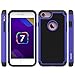 OEAGO iPhone 8 Case, iPhone 7 Hard Case [Drop Protection] [Shock Proof] Hybrid Dual Layer Rubber Plastic Impact Defender Rugged Slim Hard Case Cover Shell for Apple iPhone 8 / iPhone 7 - Blue