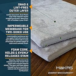MāKRS Stain Pad, Cut-To-Size Pads 2-Pack Yields