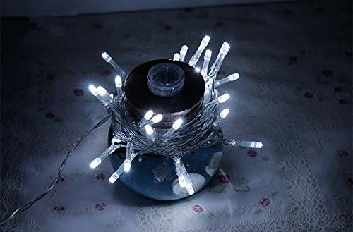 GHJ 50/100/200 LED Battery Operated Remote Control Rainproof String Fairy Lights Indoor/Outdoor for Christmas Tree Xmas Garden Party (200LEDs - Image 4