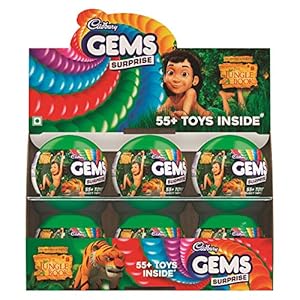 Cadbury Gems Surprise Chocolate Pack, 17.8 gm (Pack of 12)