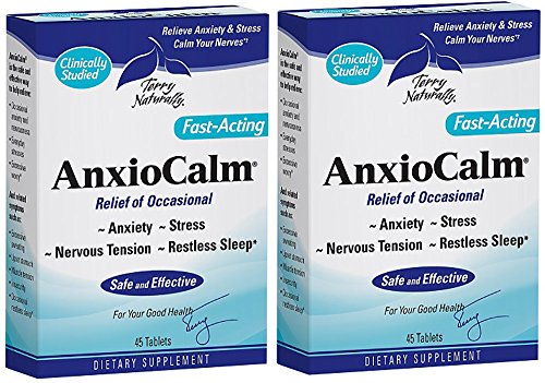 Terry Naturally/Europharma AnxioCalm -45 Tablets -2 Pack