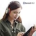 Bluedio A2 (Air) Bluetooth Headphones Over Ear with Carring Case, 3D Stereo Lightweight Stylish Wireless Headset with Microphone, Foldable, Fashionable, Surround Sound for PC/Cell Phones(Doodle)