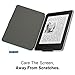 MoKo Case for Kindle Paperwhite, Premium Thinnest and Lightest PU Leather Cover with Auto Wake/Sleep for Amazon All-New Kindle Paperwhite (Fits 2012, 2013, 2015 and 2016 Versions), Light Blue