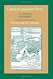 Classical Japanese Prose: An Anthology