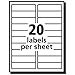 Avery Printable Address Labels with Sure Feed, 1