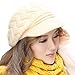 Aweids Lady's Fashion Warm Knit Beanie Hat Crochet Warm Brim Hats