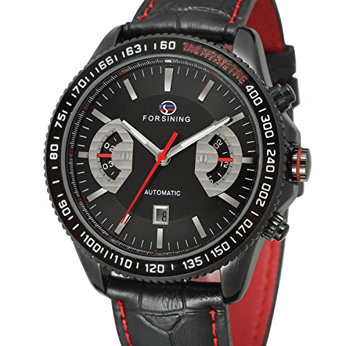 Forsining men s complete calendar genuine leather automatic wrist…