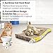 Cat Bowl with Stand - Suitable Eating Height for Pets – Easy Cleaning for You – Eco-Friendly, Raised Food Bowl – Stress-Free Meal time for Your Cats - Stoneware Feeding Station