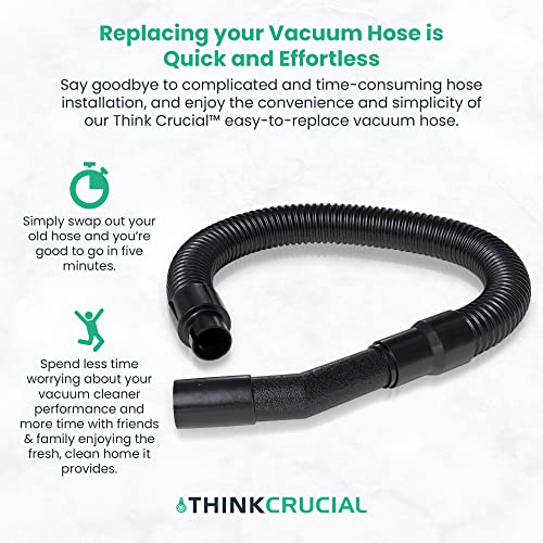Think Crucial Replacement Vacuum Hose with Shurlock Notch Compatible