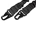 Shootmy Multi-Use Adjustable Rifle Gun Slings Tactical 2 Point Straps with Shoulder Pad Sling Swive for Outdoor Sports, Hunting,Pack of 2, Black