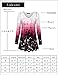 Laksmi Long Sleeve Tops, Tie Dye Ombre Tunic Dress Casual V Neck A Line Flowy Tunic Tops,Black Large
