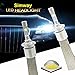 Simeway auto LED D2S/D2R Headlight bulbs 6000K white 8000lm-waterproof plug & play Used for Headlight, Fog Light, DRL (D2S/R)