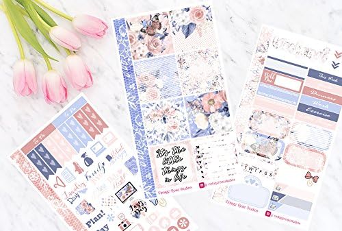 Salena Personal Planner Stickers Weekly Kit All Planners, Kate Spade, Erin Condren, Sewmuchcrafting Stickers, notebook & Happy Planner