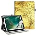Fintie iPad 9.7 2018 2017 / iPad Air 2 / iPad Air Case - [Corner Protection] Multi-Angle Viewing Folio Cover w/Pocket, Auto Wake/Sleep for Pad 6th / 5th Gen, iPad Air 1/2, Ancient Map