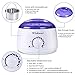 Wokaar Wax Warmer Hair Removal Waxing Kit with 4 Hard Wax Beans and 10 Wax Applicator Sticks