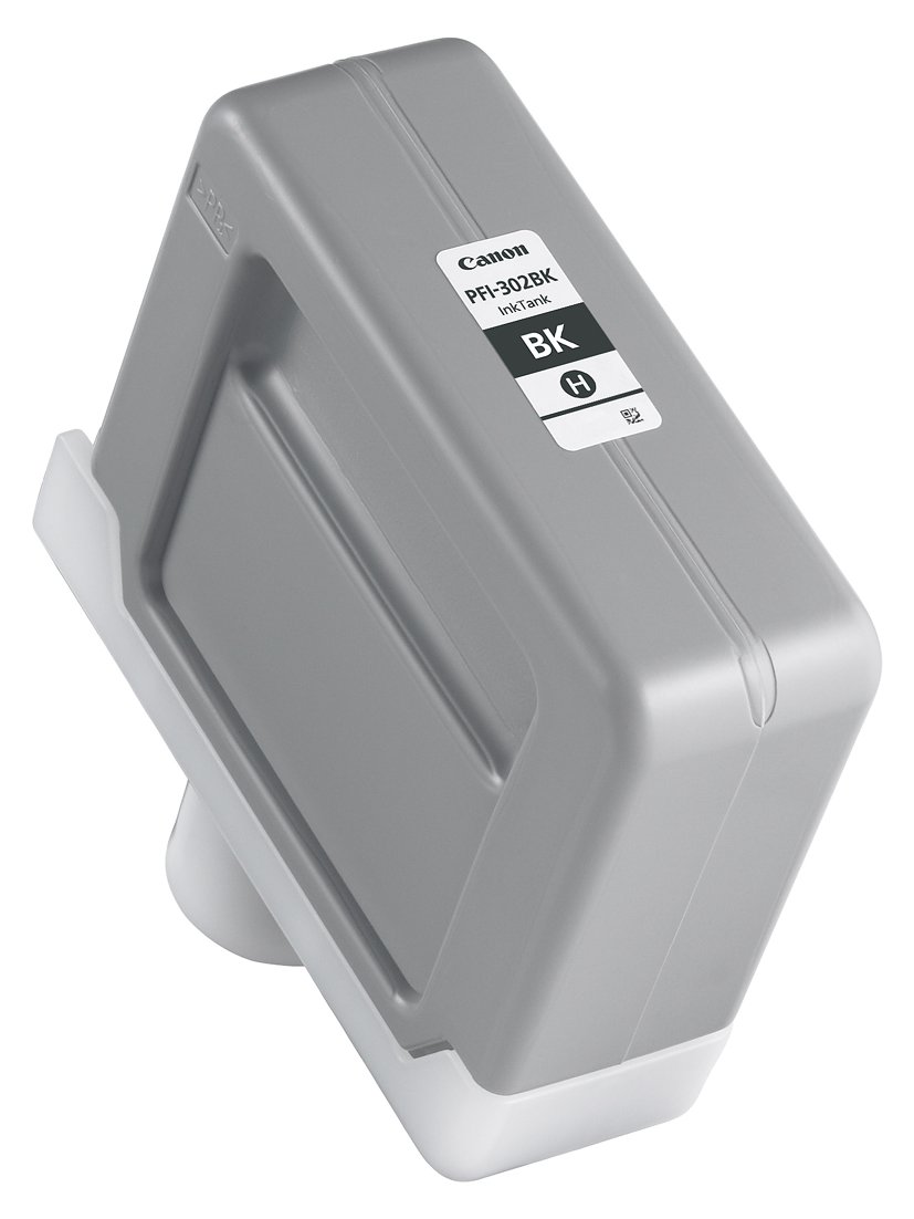 Canon PFI 302 BK - Ink tank - 1 x pigmented black