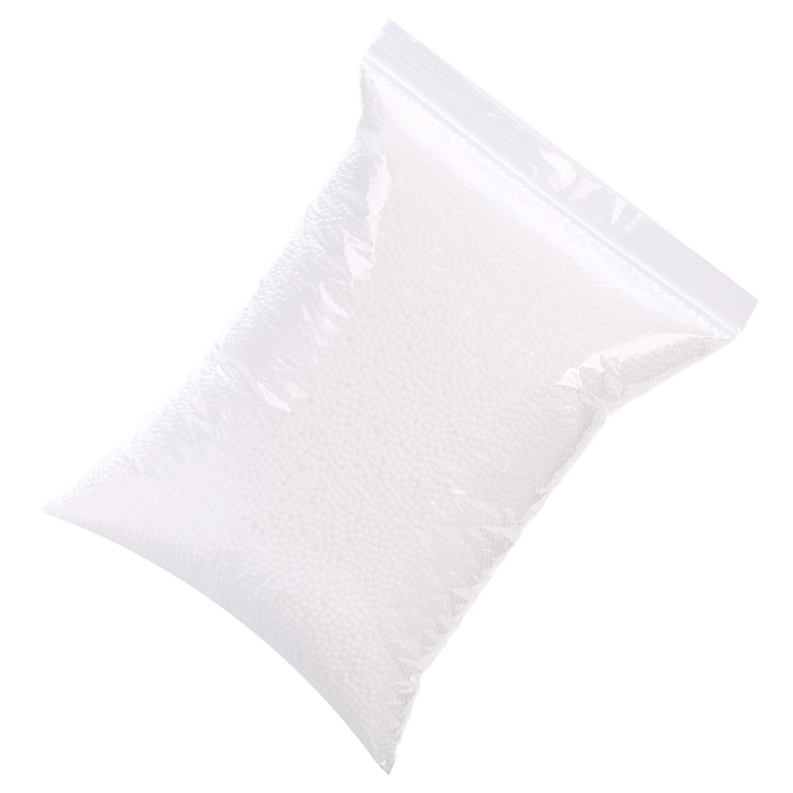 View 1 of 2300ML Foam Balls Polystyrene Beads?White Foam Beads for Slime 2-3mm for Kids DIY Craft Foam Polystyrene Balls Party Decoration 9X7X3Inch (White)