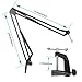 Neewer Microphone Suspension Boom Scissor Arm Stand, 360 Degree Rotation Swivel Mount with 2 Mount Ways(Screw or Clamp) for Samson Blue Yeti Blue RODE Snowball SM7 (NW-077S PRO)