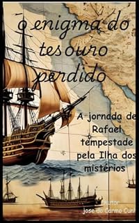 Livro 0 enigma do tesouro perdido: A jornada de Rafael Tempestade pela ilha dos mistérios