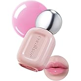 CORALHAZE Dew Drop Tint #201 Fairy 4.5g, Glossy, Lightweight Lip Stain, Glass-Like, High Shine, Moisturizing Lip Oil, Long Lasting Color, Hydrating Gloss, Dewy Finish, Korean Beauty Makeup