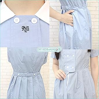 Amazon 神戸山手女子高等学校 盛夏服ワンピース サイズ M 色 水色 コスプレ 仮装 通販 Amazon 神戸山手女子高等学校 盛夏服ワンピース サイズ M 色 水色 コスプレ 仮装 通販