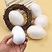 THE TWIDDLERS 50 Pack - Large Set Assorted Styrofoam Easter Eggs - Variety of Sizes - Ideal Easter Children Arts & Craft Gift for Cutting, Shaping & Painting Decorations