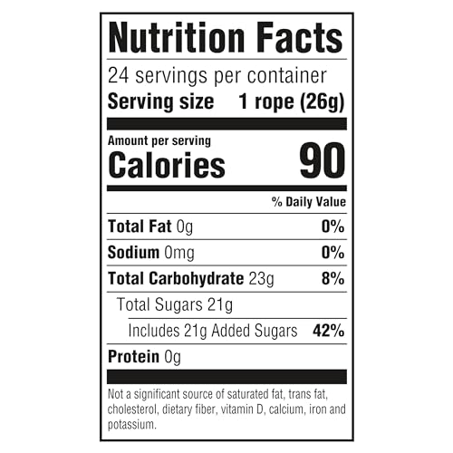 NERDS ROPE CANDY, TROPICAL FLAVOR, 0.92 OUNCE ROPES (PACK OF 24)