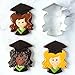 Ann Clark Cookie Cutters Female Graduate Cookie Cutter by LilaLoa, 4.25